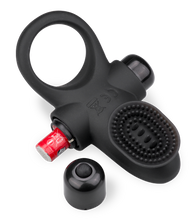 Laden Sie das Bild in den Galerie-Viewer, Vibro-Cockring mit Noppen