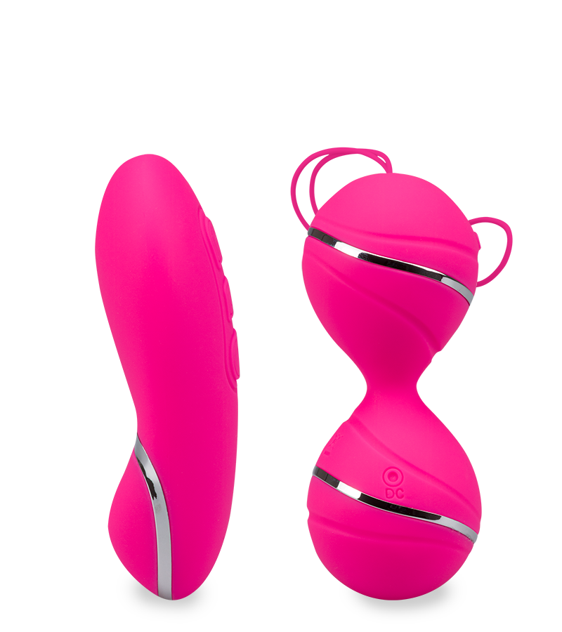 Vibro-Liebeskugeln mit vibrierender Fernbedienung