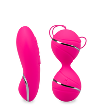 Laden Sie das Bild in den Galerie-Viewer, Vibro-Liebeskugeln mit vibrierender Fernbedienung