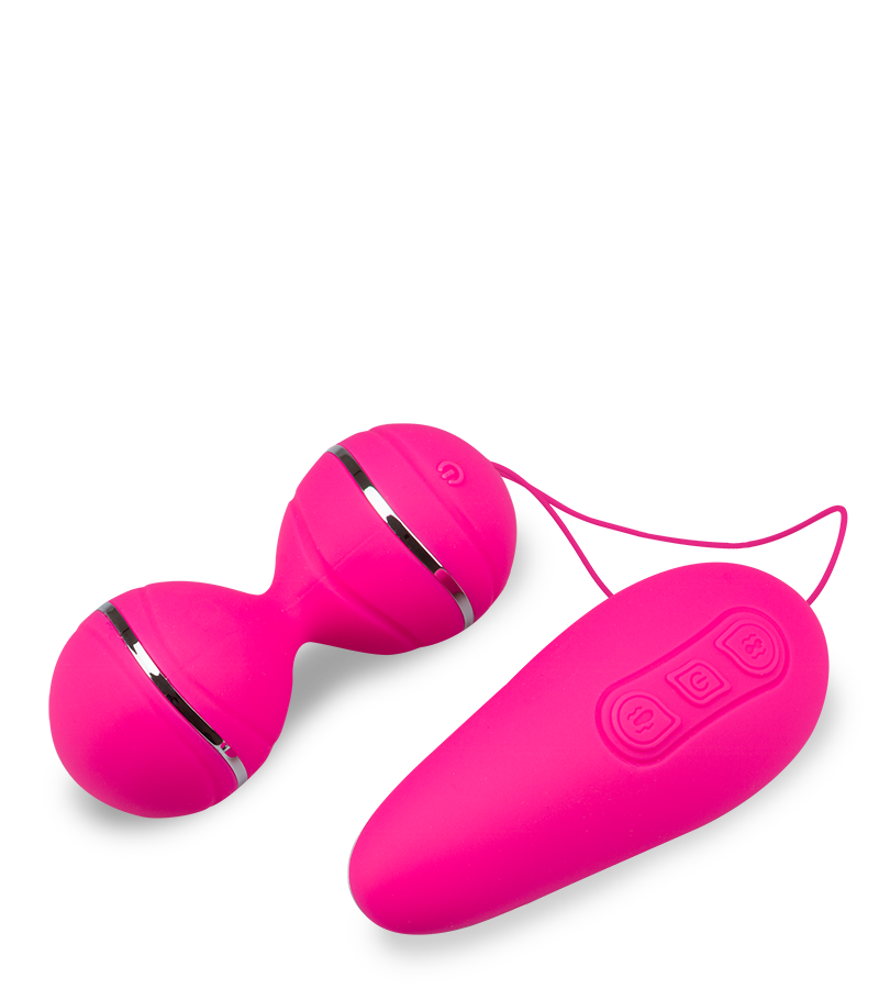 Vibro-Liebeskugeln mit vibrierender Fernbedienung