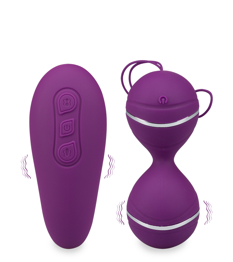 Vibro-Liebeskugeln mit vibrierender Fernbedienung