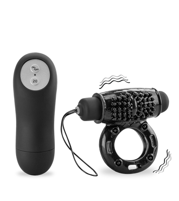 Vibro-Penisring mit Fernbedienung und 20 Vibrationsstufen