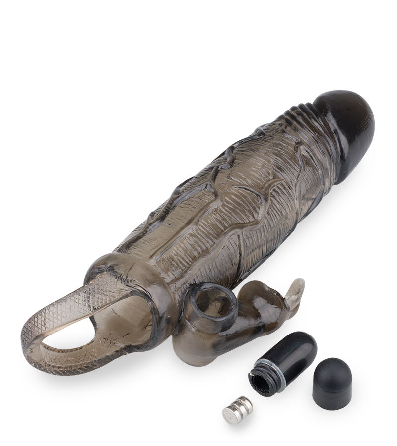 Vibro-Sleeve für den Penis +2,5 cm