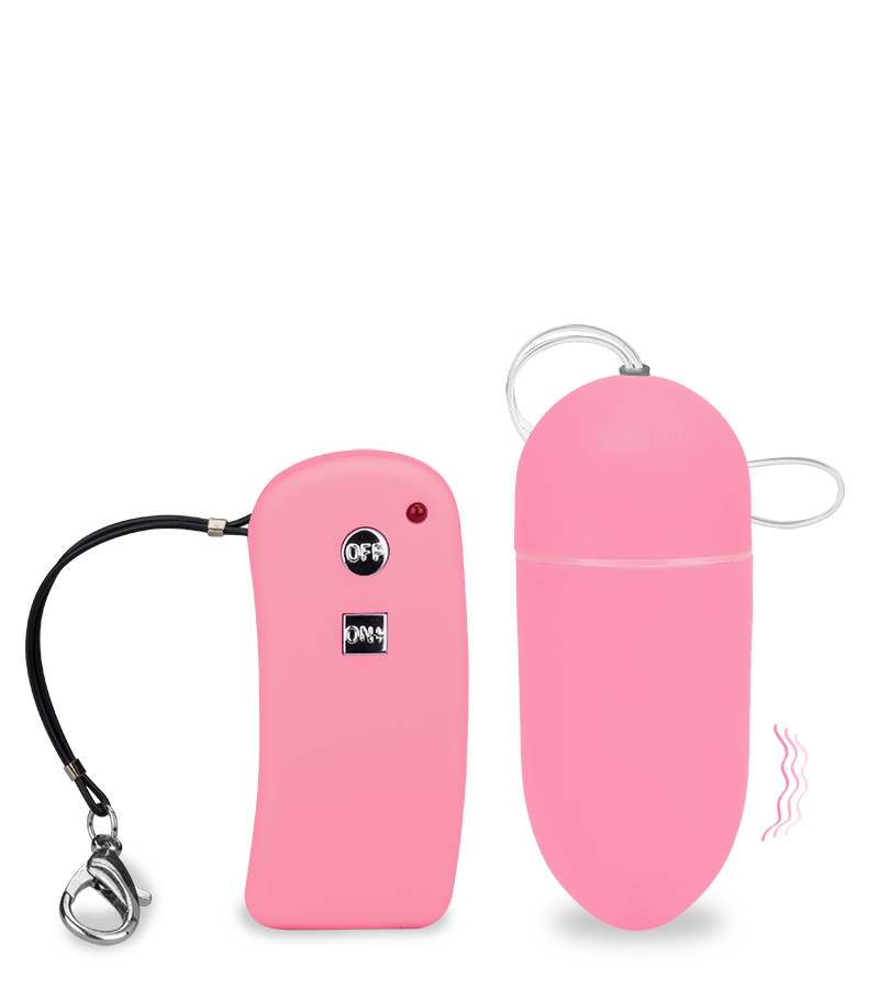 Vibroei mit Fernbedienung Brava - L