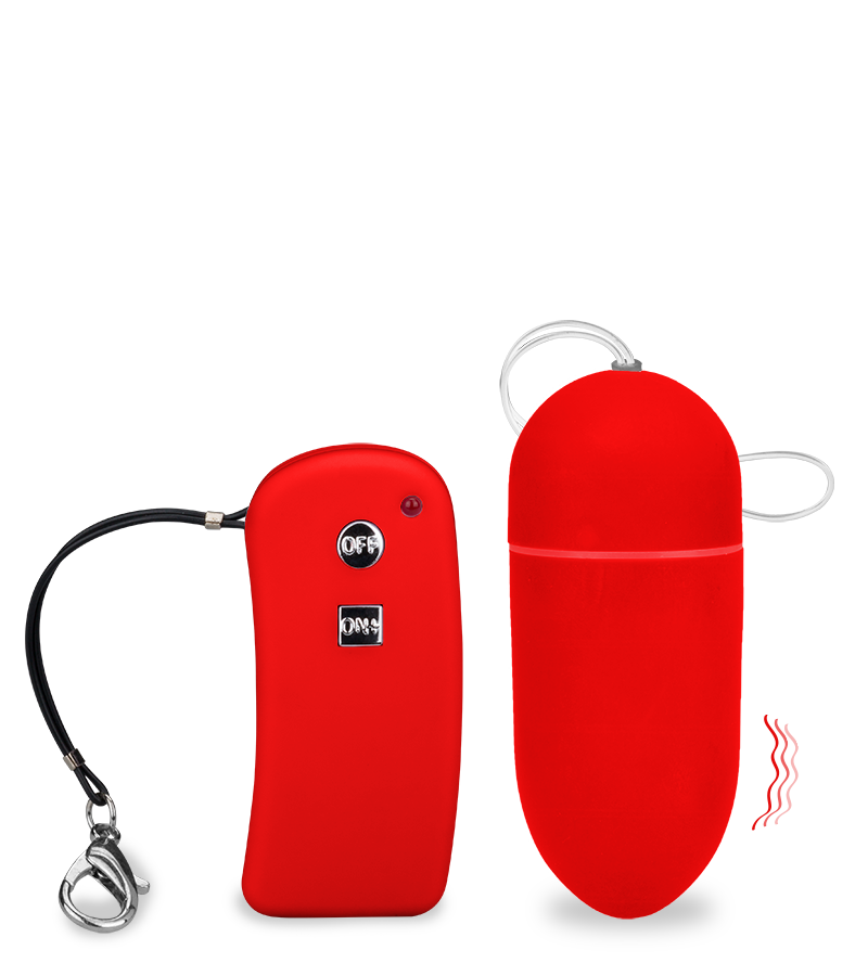 Vibroei mit Fernbedienung Brava - L