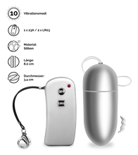 Laden Sie das Bild in den Galerie-Viewer, Vibroei mit Fernbedienung Brava - L