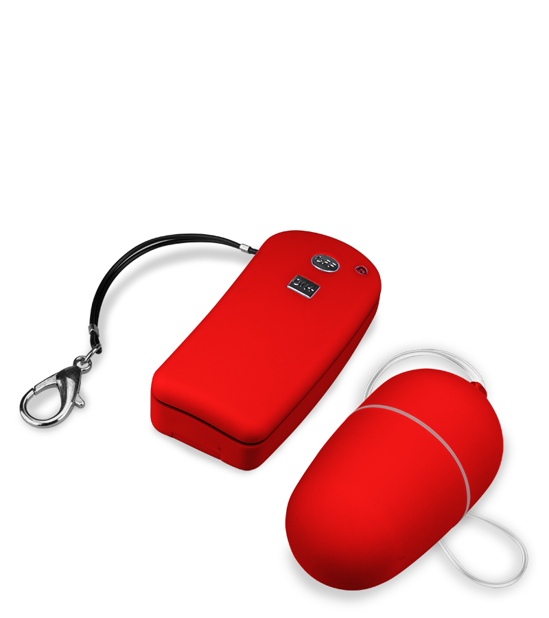 Vibroei mit Fernbedienung Brava - M