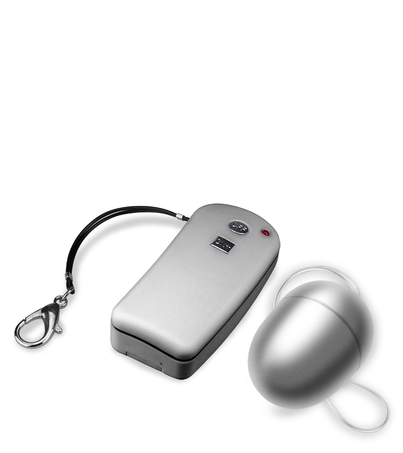 Vibroei mit Fernbedienung Brava - S