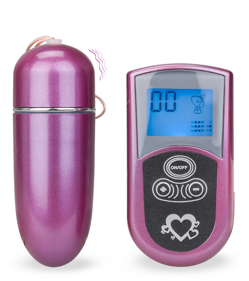 Vibroei mit LCD-Fernbedienung