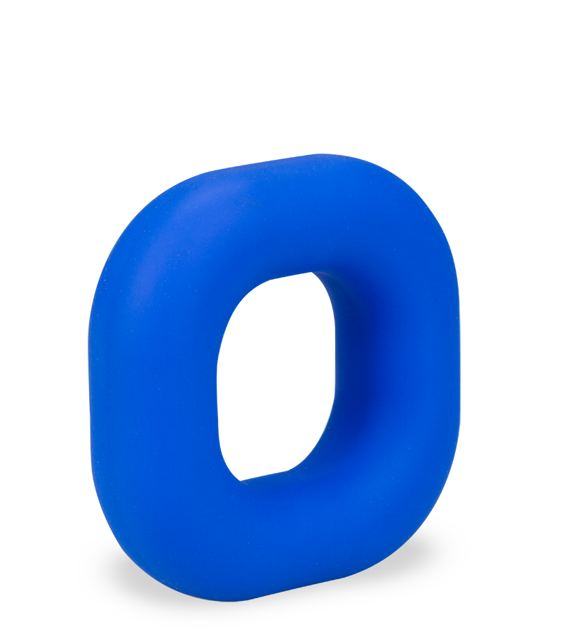 Viereckiger Cockring aus medizinischem Silikon Pollie