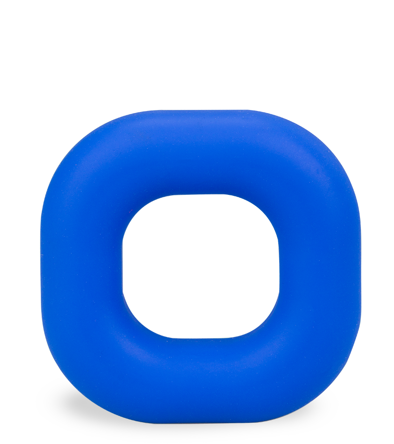 Viereckiger Cockring aus medizinischem Silikon Pollie