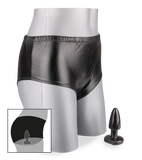 Vinylslip mit Analplug