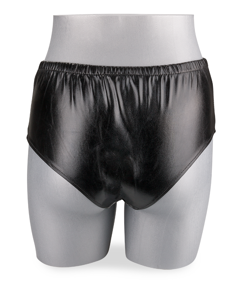 Vinylslip mit Analplug