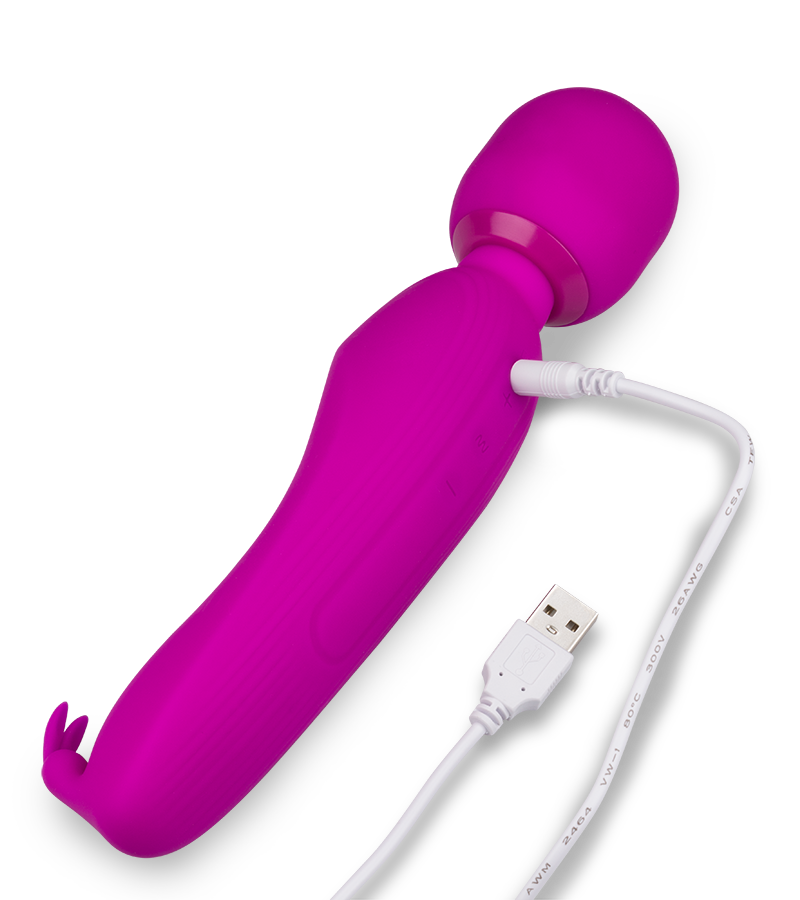 Wand Massager mit Rabbit Nirvana