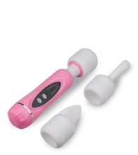 Laden Sie das Bild in den Galerie-Viewer, Wand Vibrator Magic Massager mit 3 Aufsätzen