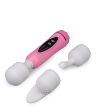 Laden Sie das Bild in den Galerie-Viewer, Wand Vibrator Magic Massager mit 3 Aufsätzen