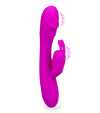 Wiederaufladbarer Rabbit-Vibrator Dual Spot