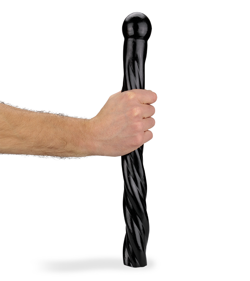 XXL-Analplug mit verdrilltem Schaft Flib