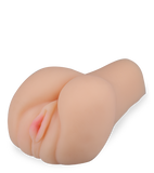 XXL-Gummimuschi mit Vagina und Anus